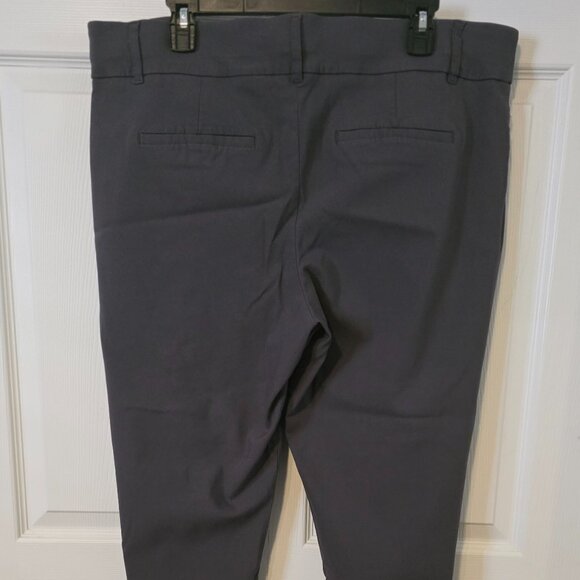 Charcoal Grey Dress Pants, pull on style, straight leg. Size 20 petite. - Picture 2 of 7